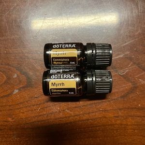 doTERRA Myrrh Essential Oil 5mL BRAND NEW Expiration 2026 -2 Bottles Per Listing